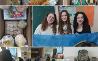 Шкільна традиція — Великодній кошик для Захисників