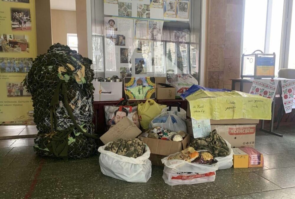 Волонтерська робота шкільної родини
