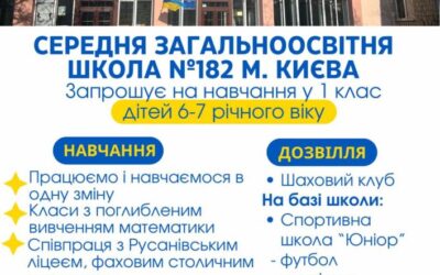 Набір майбутніх перших класів. Чекаємо!